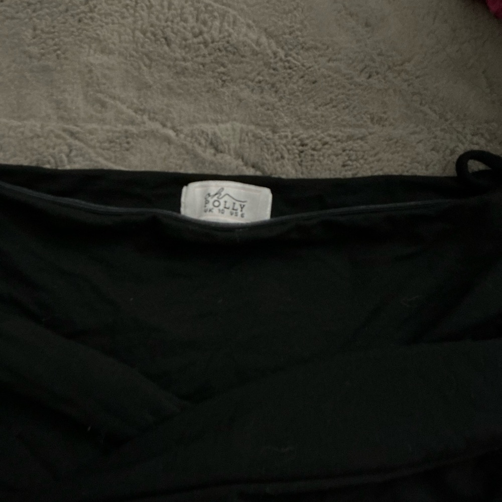 Black Oh Polly Crop Top